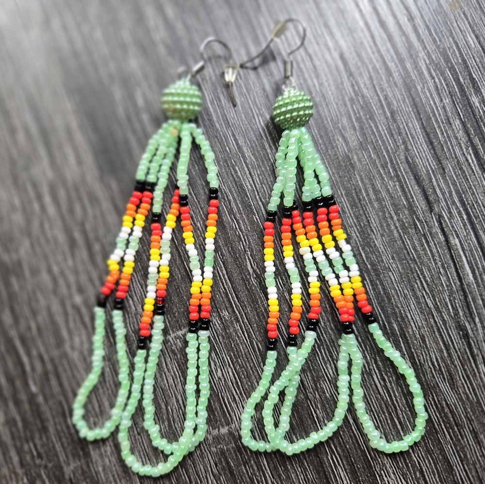 Handmade Beaded Earrings